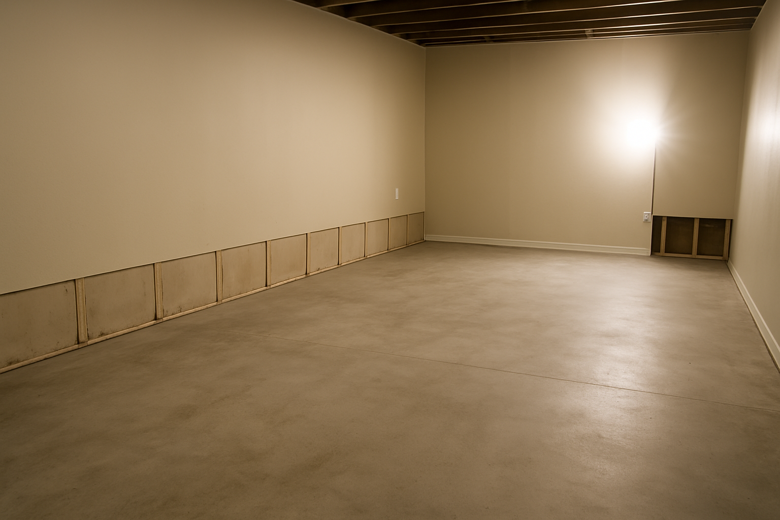 Fort Worth home before and after water damage restoration